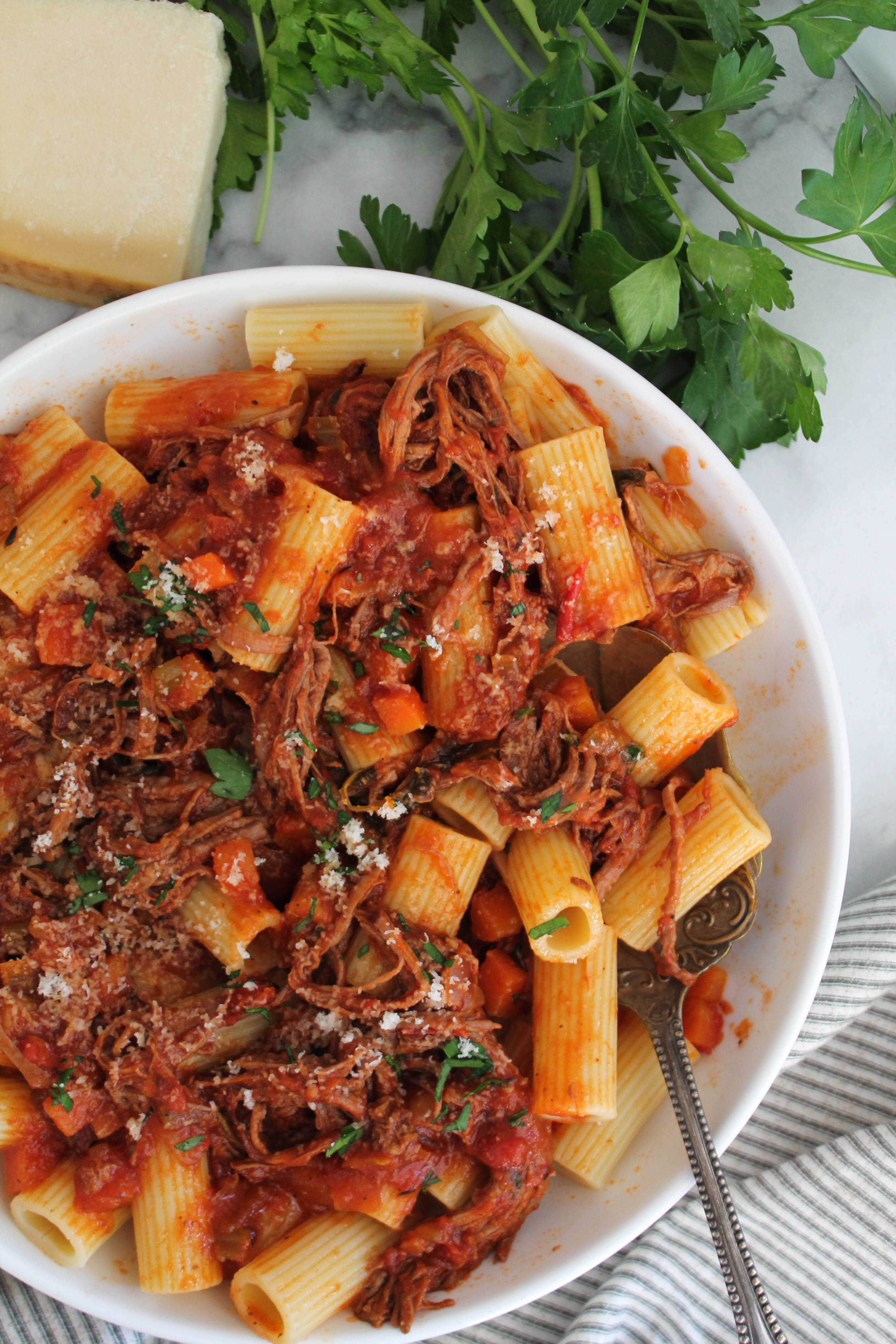 Beef Ragu (Slow-Cooked, Rich Italian Meat Sauce)