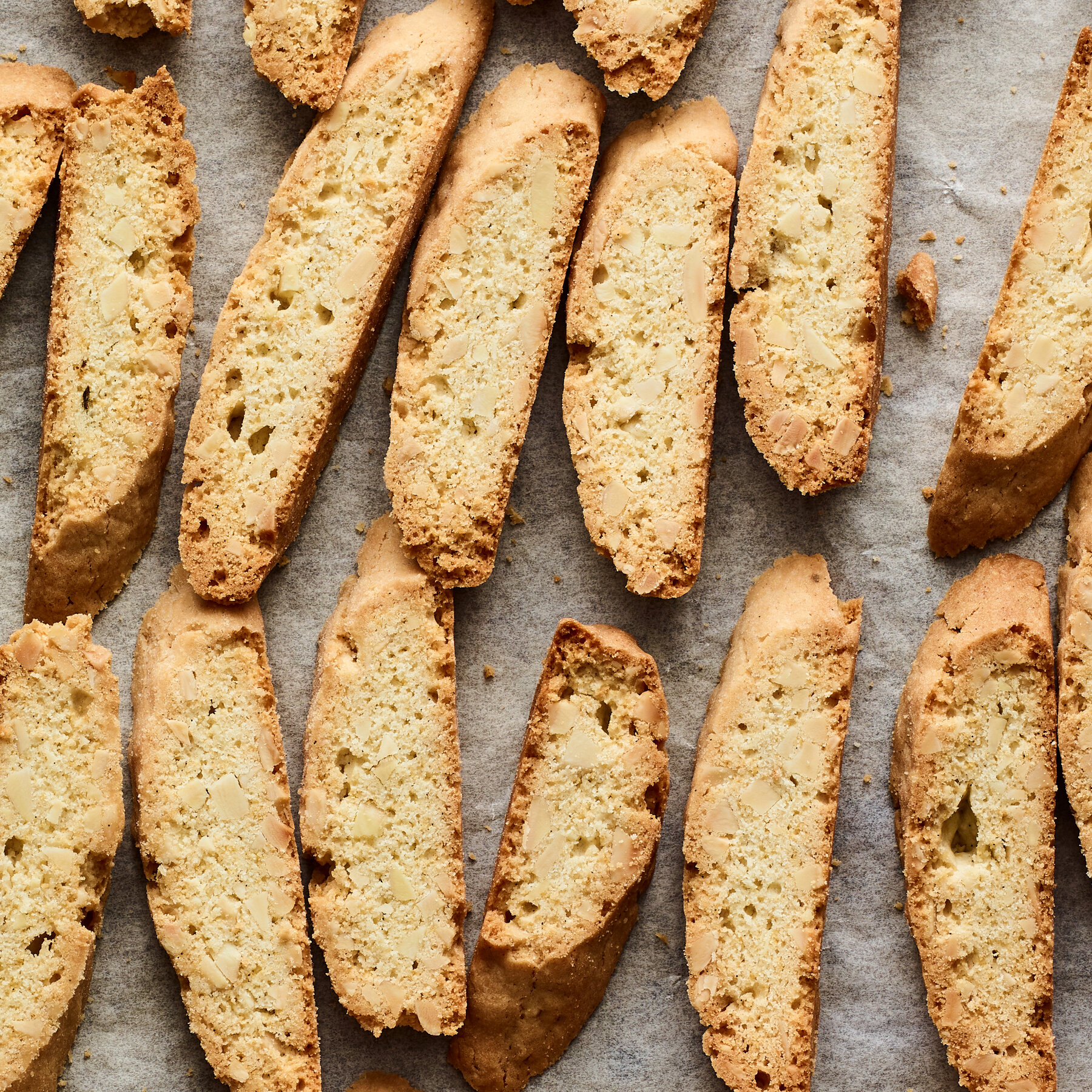 Biscotti (Twice-baked Italian Cookies, Often Almond or Pistachio)